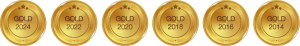 Gold emblems till 2024